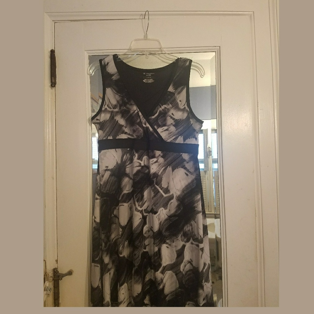 Cute Flower Print Active Dress